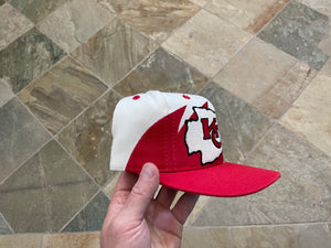 Vintage Kansas City Chiefs Logo Athletic Sharktooth Snapback Football Hat