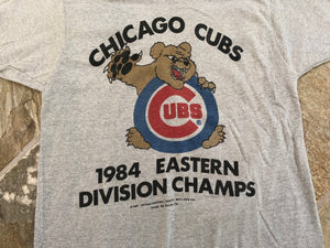Vintage Chicago Cubs 1984 Champions Baseball Tshirt