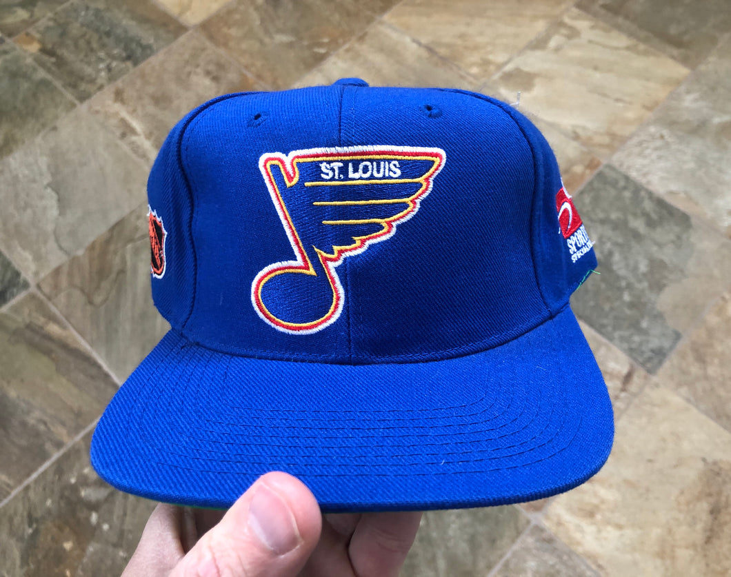 Vintage St. Louis Blues Sports Specialties Plain Logo Hockey Hat