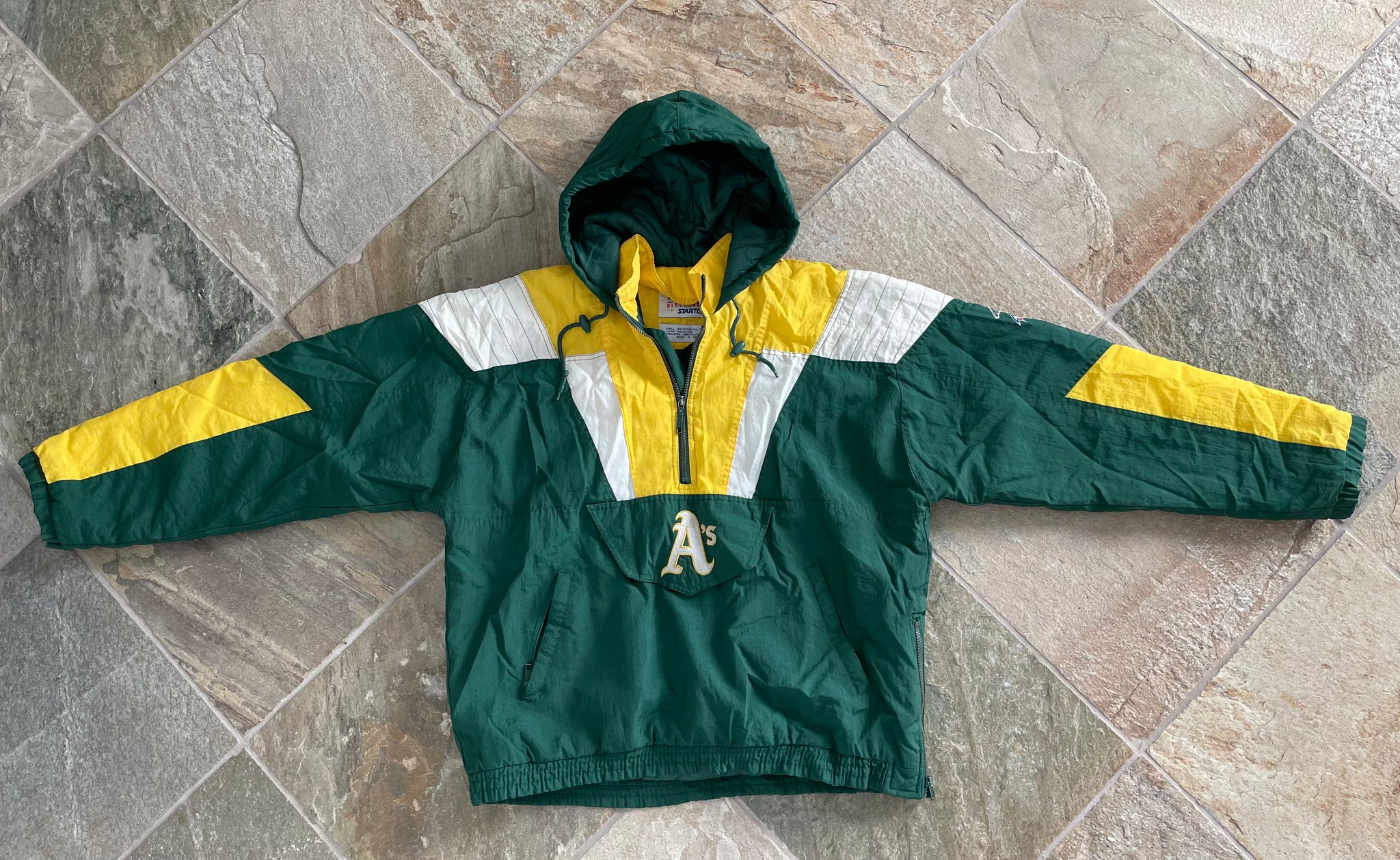 Vintage Oakland Athletics Starter Parka Baseball Jacket, Size Large – Stuck  In The 90s Sports
