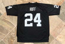 Load image into Gallery viewer, Vintage Oakland Raiders Michael Huff Reebok Football Jersey, Size XXL