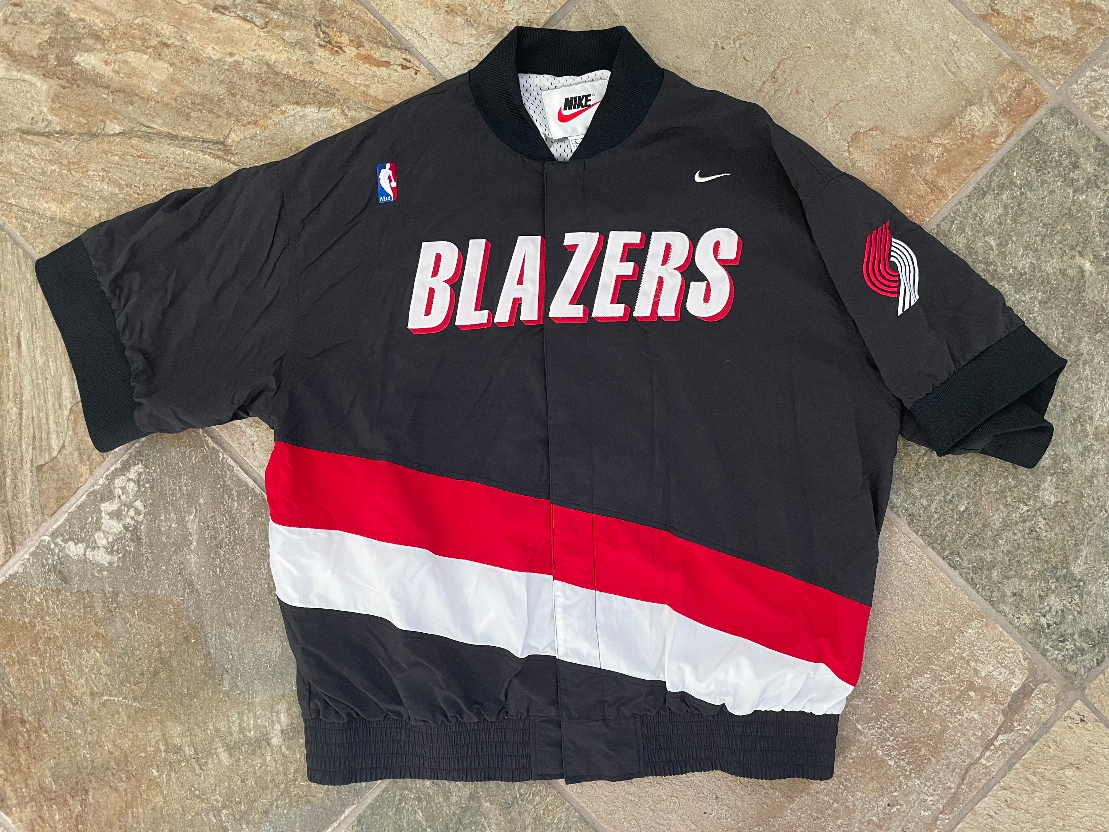 バスケットボール NIKE - Nike Portland Blazers Shooting Shirt Men's Portland Trail Blazers Nike City Edition Shooting NBA