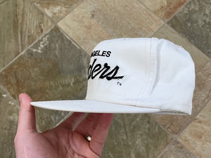 Vintage 90s Sports Specialties Los Angeles Raiders Script Snapback Hat NWA  NFL