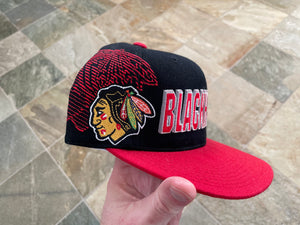 Vintage Chicago Blackhawks Sports Specialties Shadow Snapback Hockey Hat