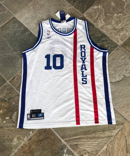 Vintage Sacramento Kings Mike Bibby Reebok Basketball Jersey, Size XL