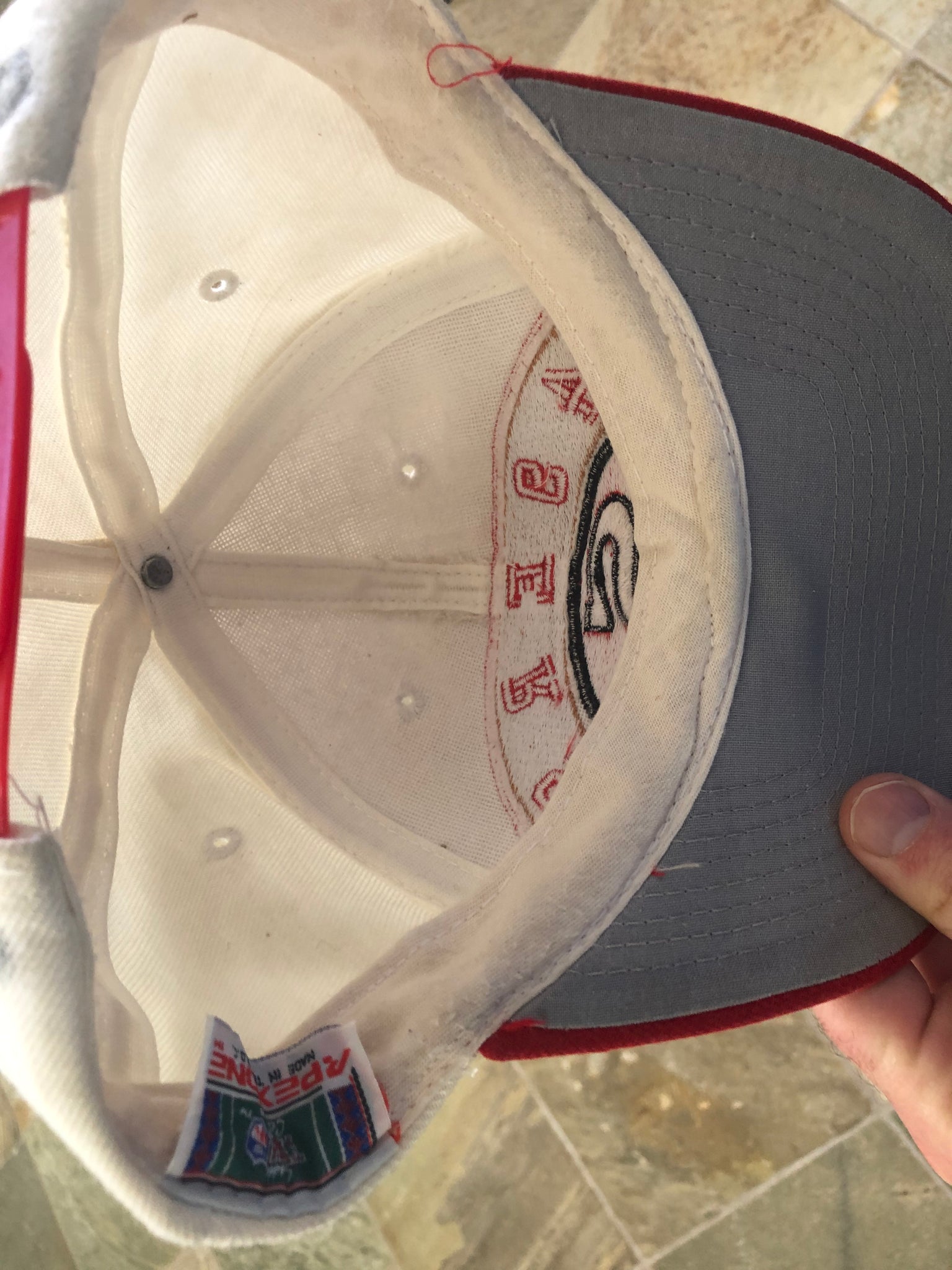 Vintage San Francisco 49ers Apex One Snapback Football Hat – Stuck