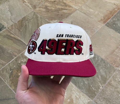 Vintage San Francisco 49ers Sports Specialties Shadow Snapback Football Hat