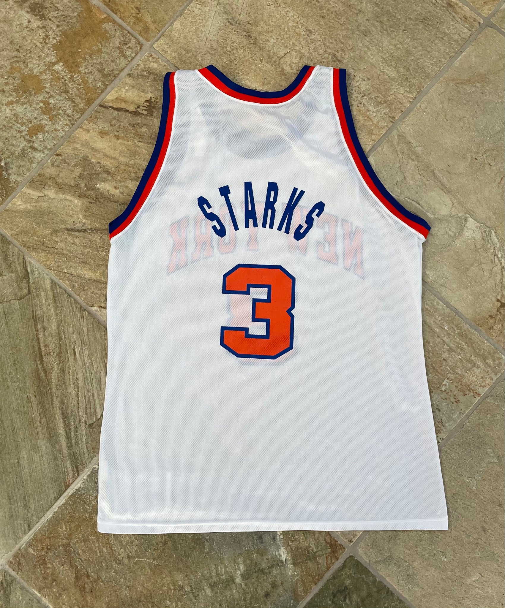 Vintage New York Knicks John Starks Champion Basketball Jersey, Size 4 –  Stuck In The 90s Sports