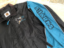 Load image into Gallery viewer, Vintage San Jose Sharks Windbreaker NHL Hockey Jacket, Size XXL