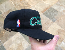 Load image into Gallery viewer, Vintage Boston Celtics Black Dome Sports Specialties Script SnapBack Basketball Hat