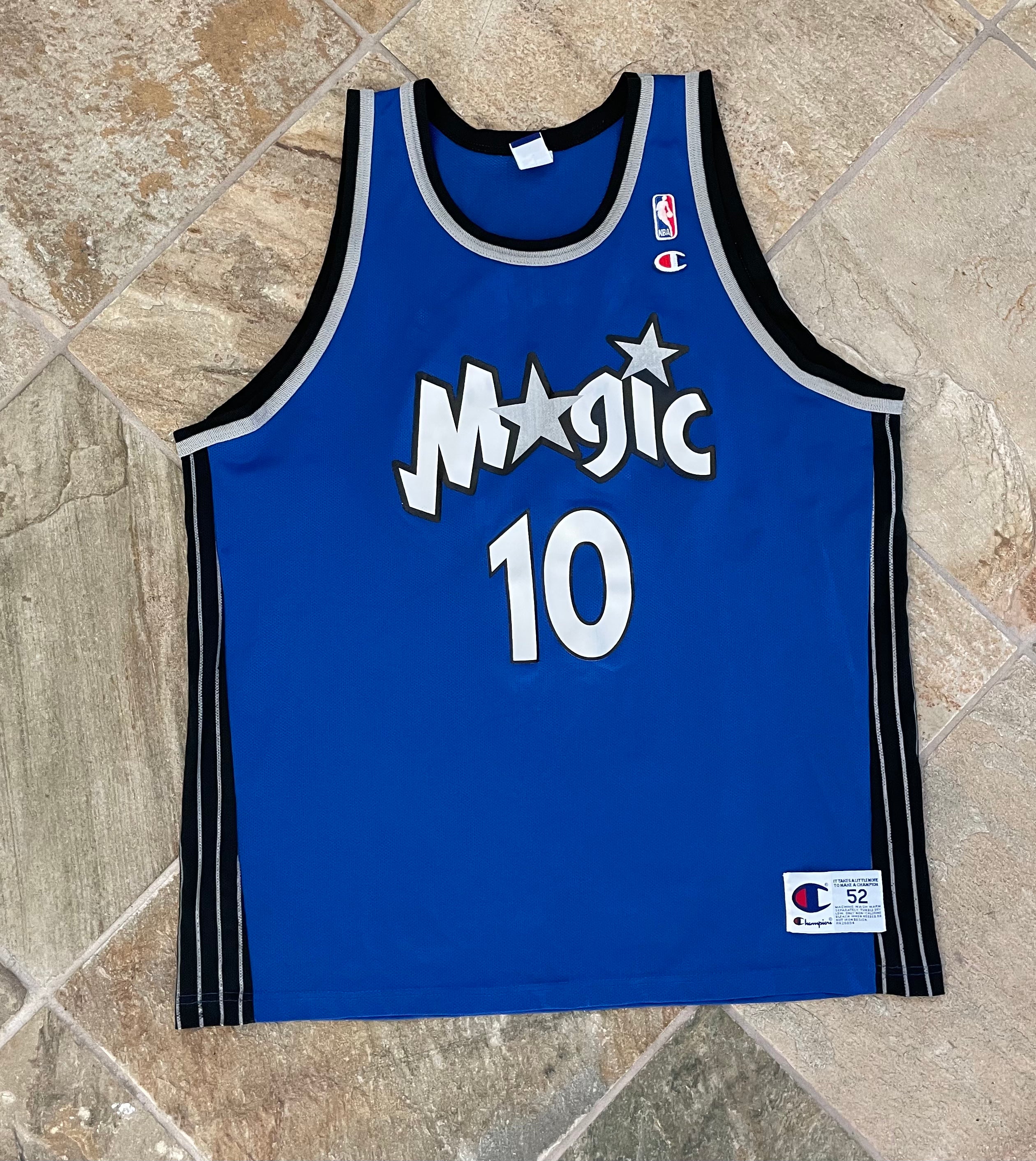 Size 44. 90s Vintage Magic 1. MC Grady NBA Jersey Made by Champion