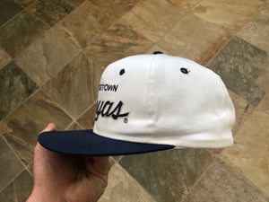 Vintage Georgetown Hoyas Sports Specialties Script SnapBack College Hat