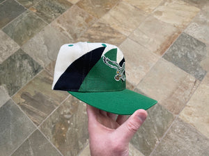 Vintage Philadelphia Eagles Logo Athletic Double Sharktooth Snapback Football Hat