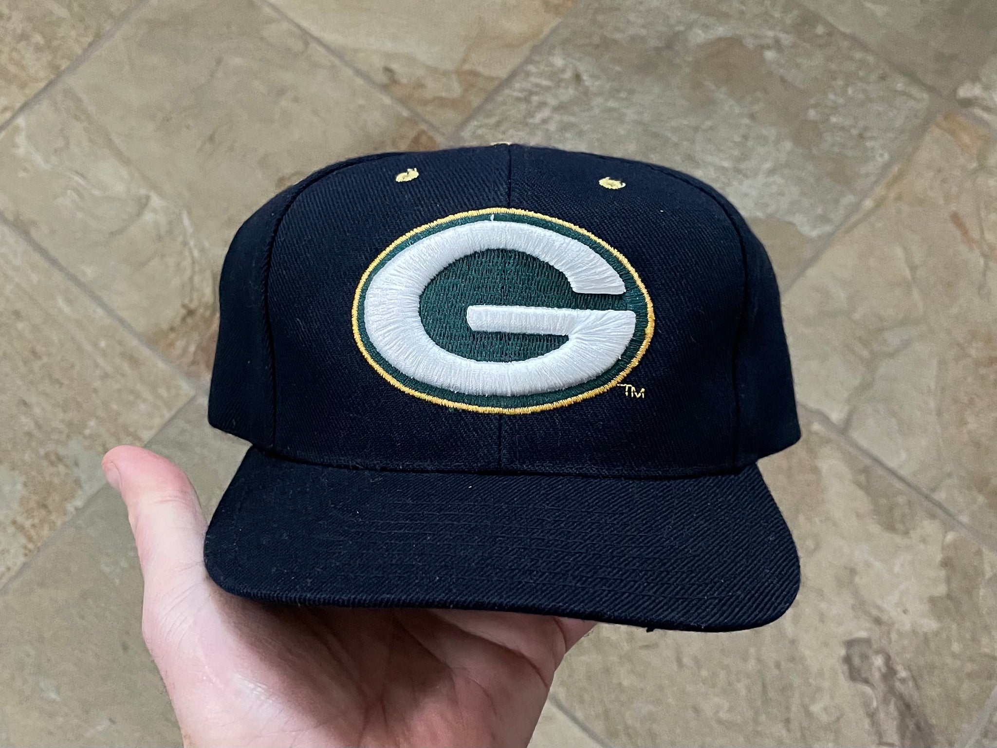 Vintage Drew Pearson Green Bay Packers Super Bowl Champions Snapback Hat NFL