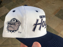 Load image into Gallery viewer, Vintage Georgetown Hoyas Sports Specialties Script Snapback College Hat.