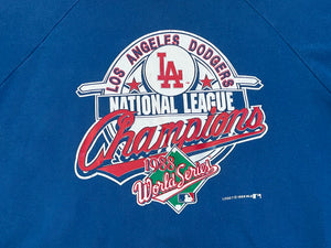Vintage Los Angeles Dodgers Logo 7 Baseball Sweatshirt, Size Medium