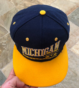 Vintage Michigan Wolverines Signature Snapback College Hat