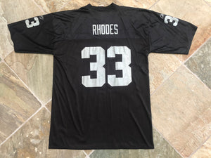 Vintage Oakland Raiders Dominic Rhodes Reebok Football Jersey, Size XL