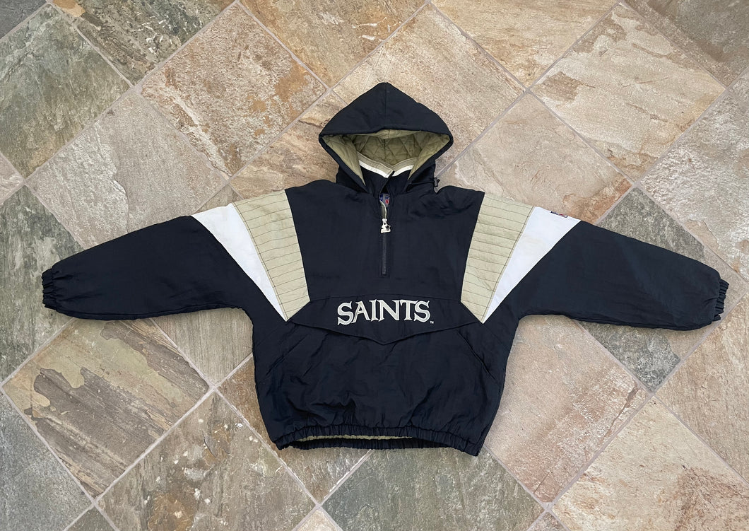 New Orleans Saints Vintage Starter Pullover Jacket M 