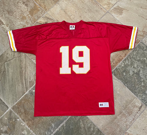 Vintage Kansas City Chiefs Joe Montana Logo Athletic Football Jersey, Size XXL