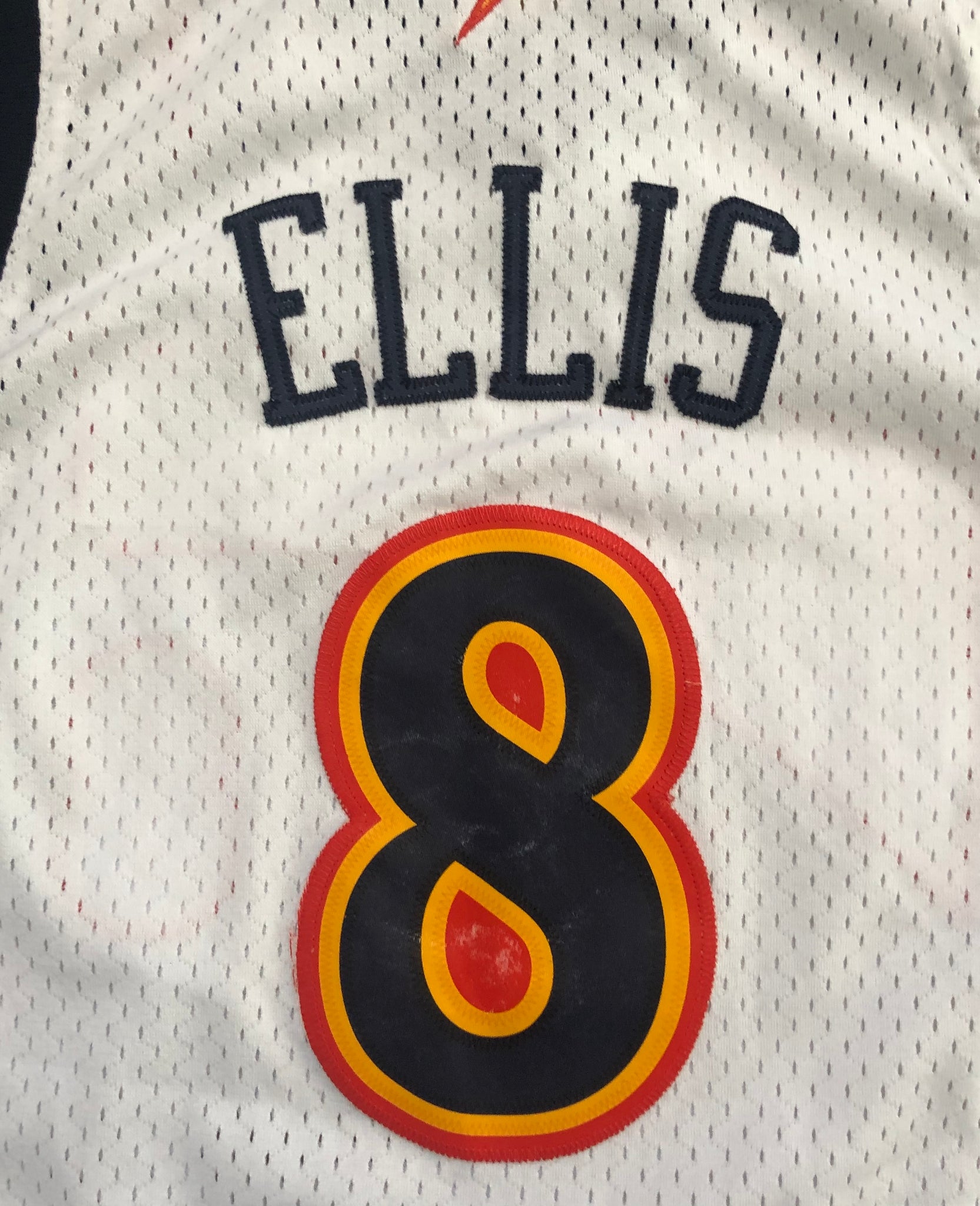 Vintage Golden State Warriors #8 Monta Ellis NBA Basketball Jersey KIDS  Stitched