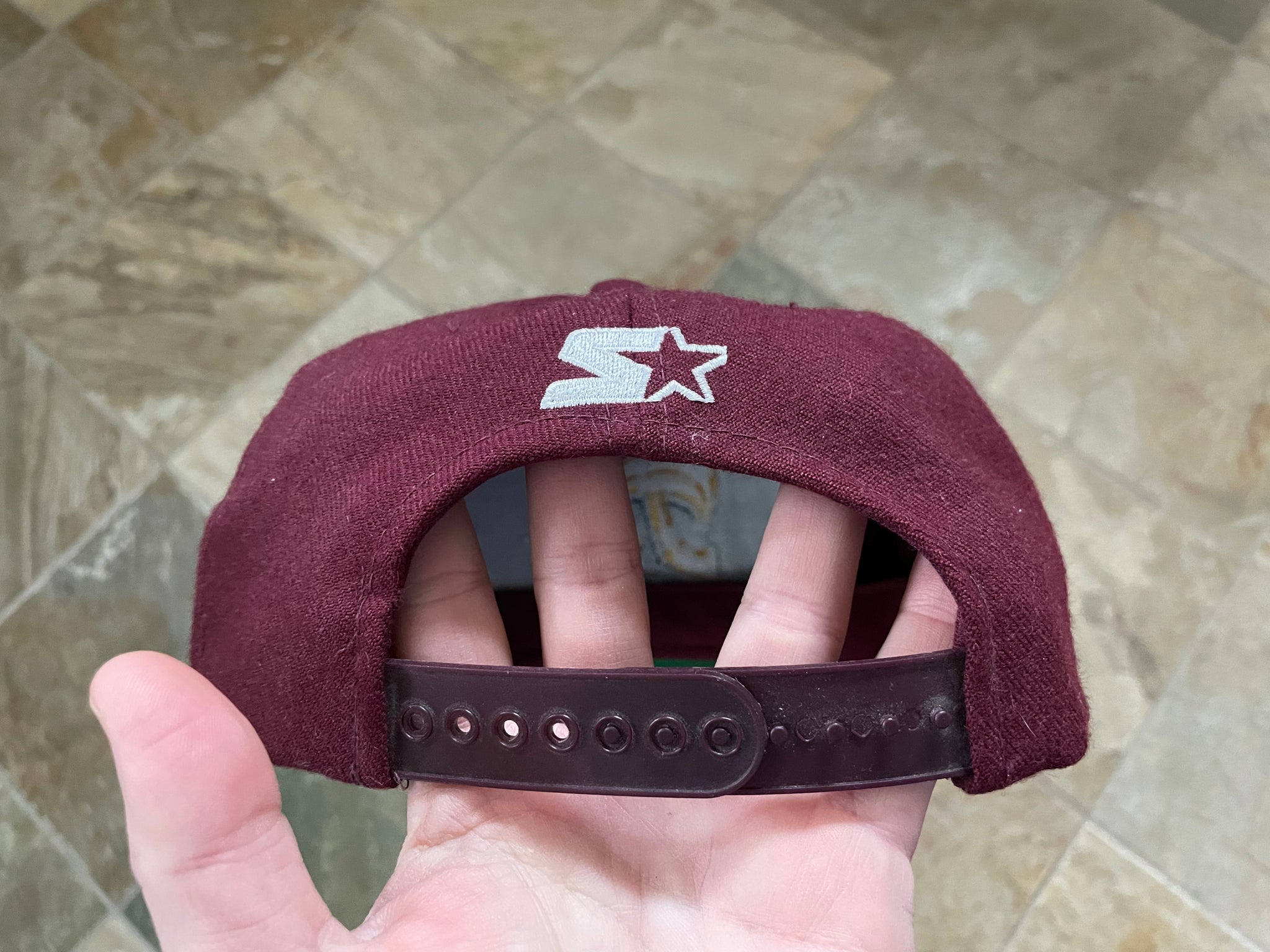 Redskins 'THROWBACK SPEARS SNAPBACK' Maroon Hat by New Era 