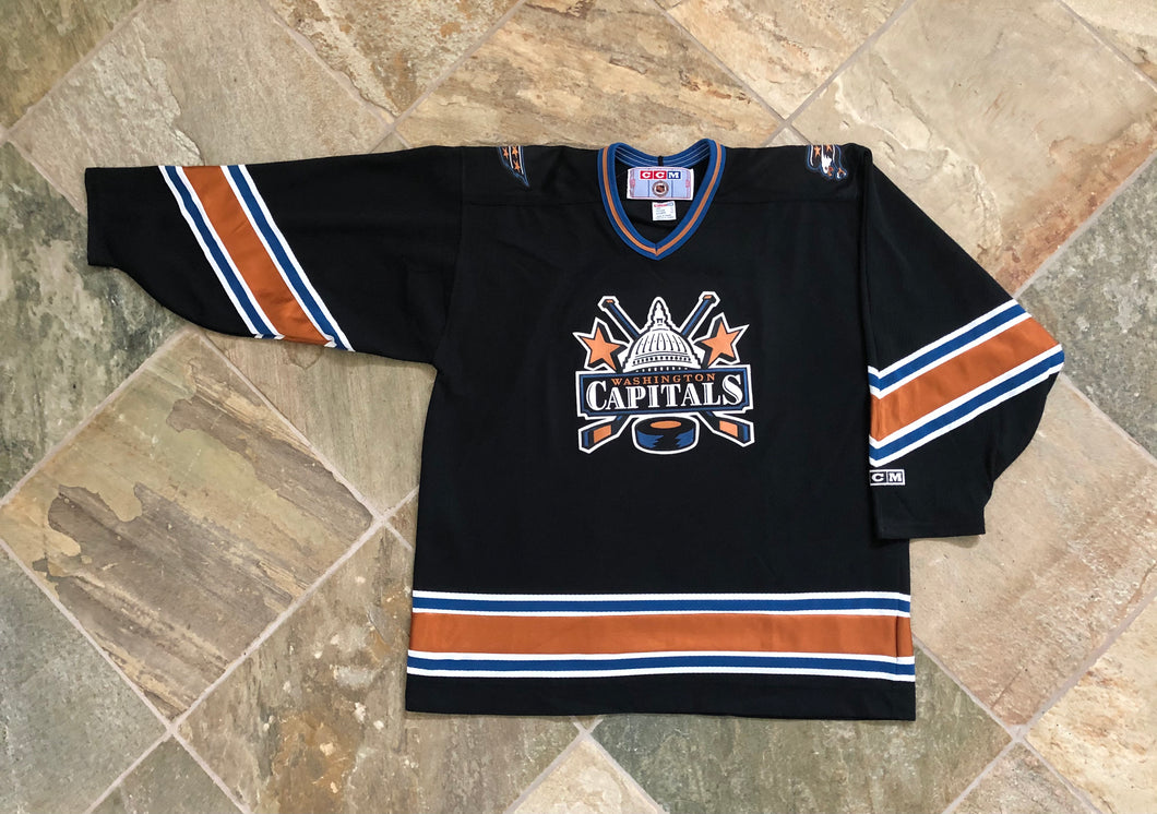 Vintage Washington Capitals CCM Hockey Jersey, Size XL
