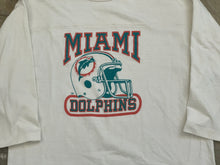 Load image into Gallery viewer, Vintage Miami Dolphins Logo 7 Football Tshirt, Size XL