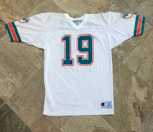 Vintage Miami Dolphins Bernie Kosar Champion Football Jersey, Size 44, Large