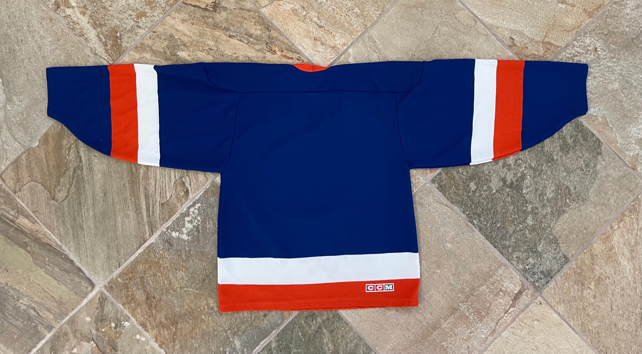 Vintage 90s Brand New CCM Blank Hockey Jersey Size Small 