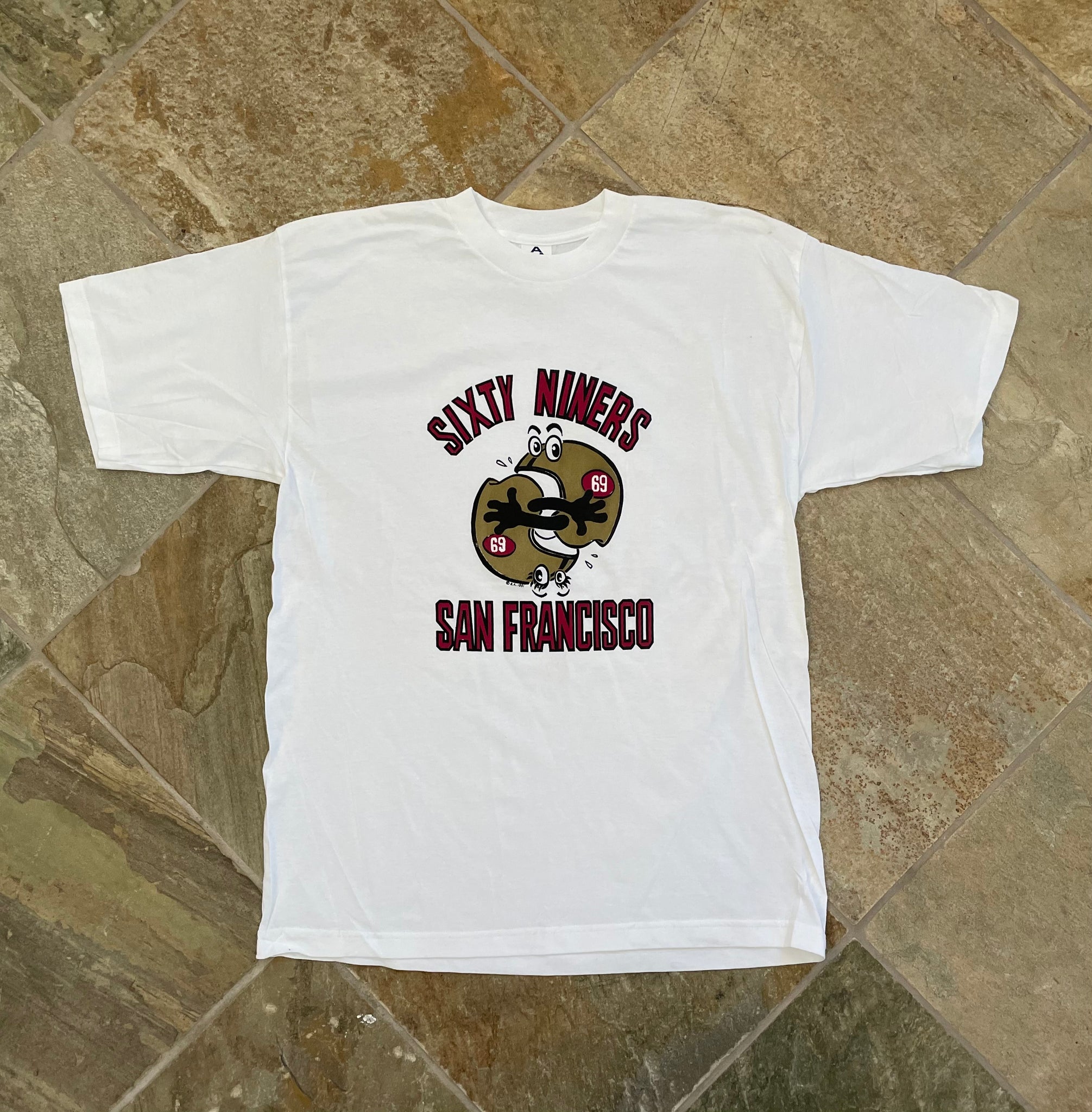 Vintage San Francisco 49ers 69ers Football Tshirt, Size XL – Stuck In The  90s Sports