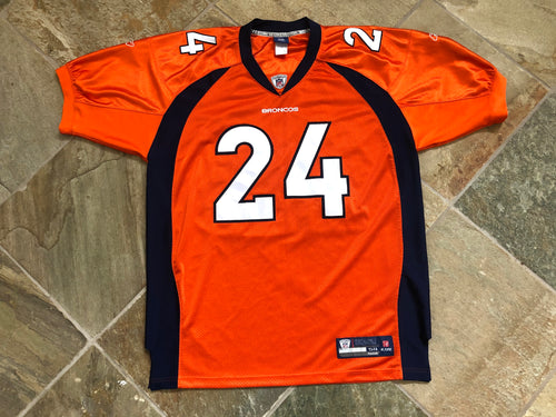 Denver Broncos Champ Bailey Reebok Football Jersey, Size 54, XXL