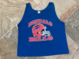 Vintage Buffalo Bills Trench Tank Top Football Tshirt, Size XL