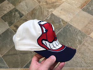 Vintage Cleveland Indians The Game Big Logo Snapback Baseball Hat