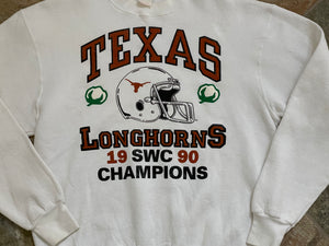 Vintage Texas Longhorns SWC Champions College Football Sweatshirt, Size XL