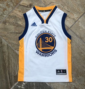 Golden State Warriors Steph Curry Adidas Basketball Jersey, Size Youth Small, 6-8