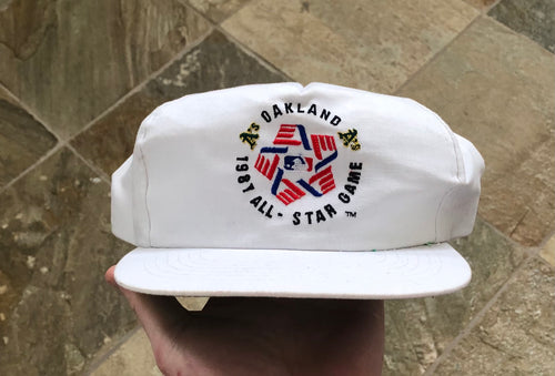 Vintage Oakland Athletics 1987 All Star Game Sports Specialties Snapback Baseball Hat