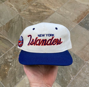 Vintage New York Islanders Sports Specialties Script Snapback Hockey Hat