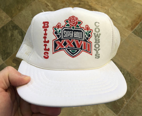Vintage Buffalo Bills Dallas Cowboys Super Bowl Snapback Football Hat