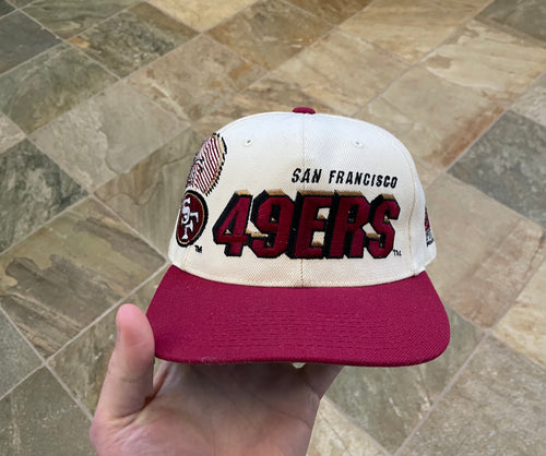 Vintage San Francisco 49ers Sports Specialties Shadow Snapback Football Hat
