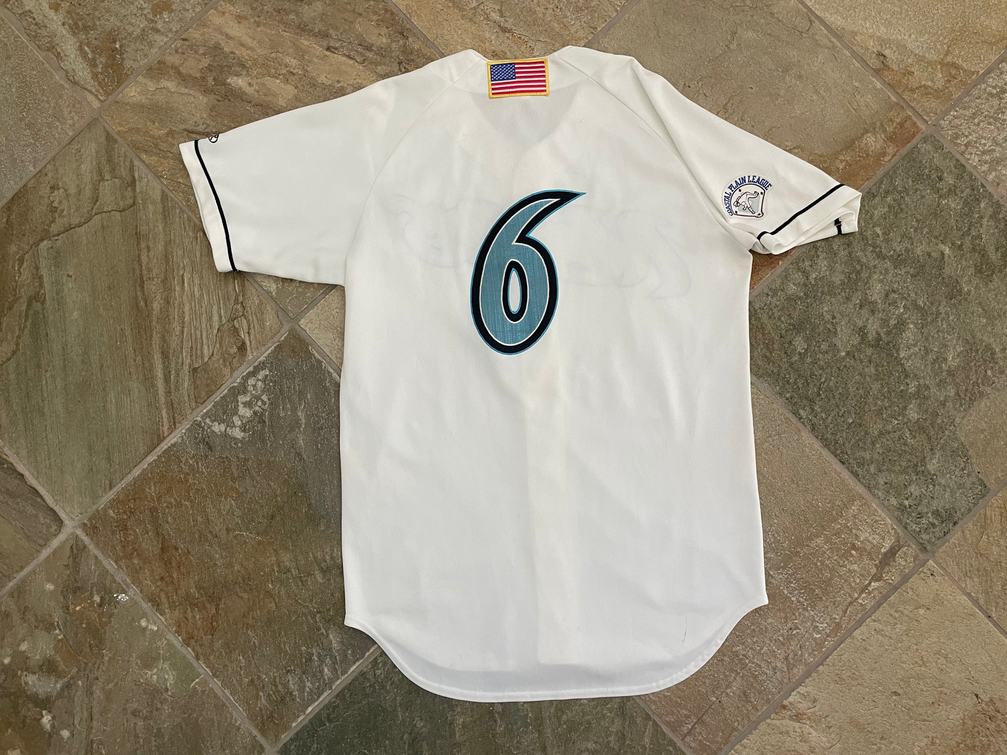 marlins game used jersey