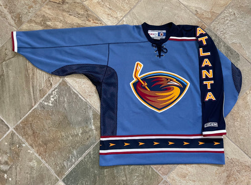 Vintage Atlanta Thrashers CCM Hockey Jersey, Size XL