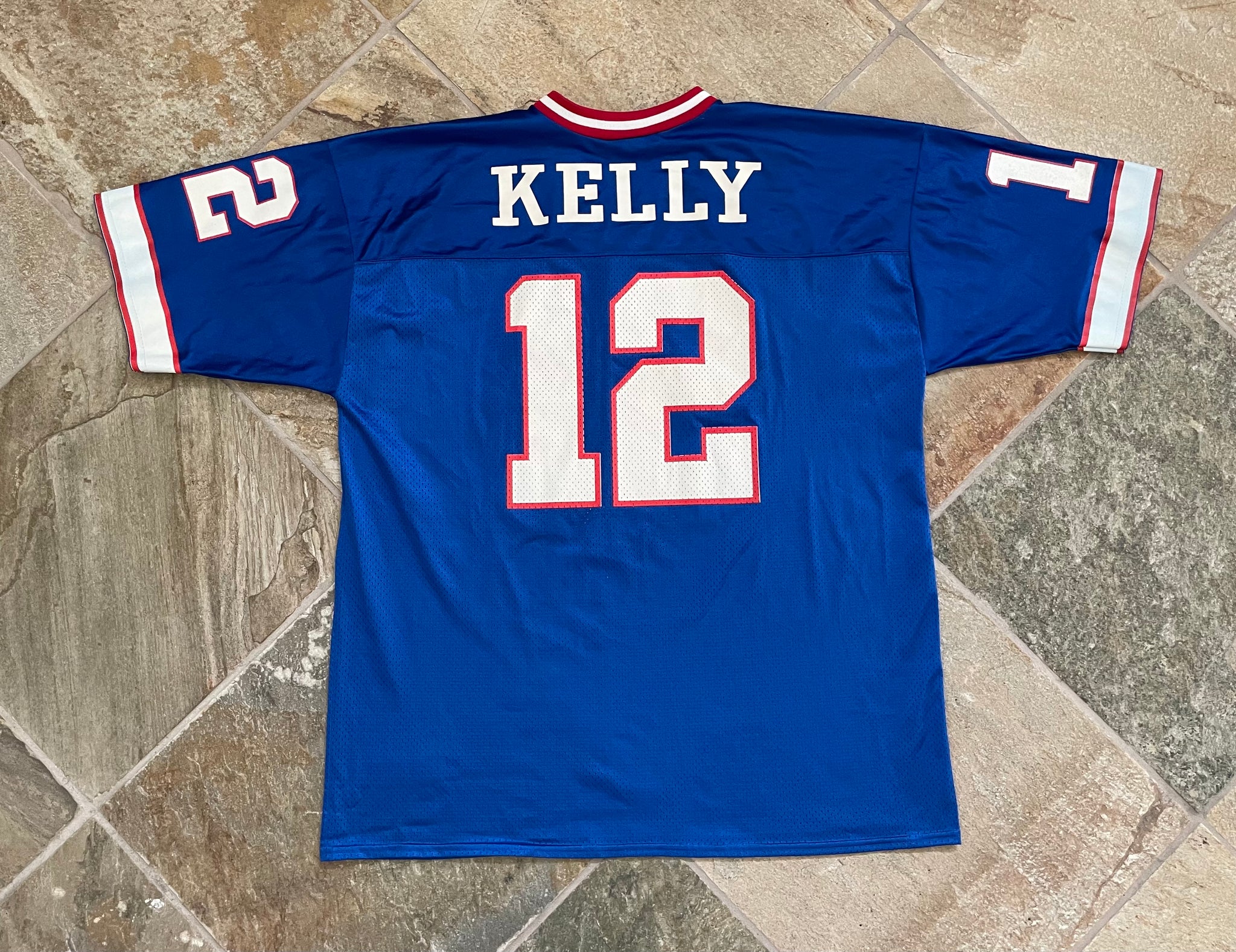 Vintage Buffalo Bills Jim Kelly Logo Athletic Football Jersey