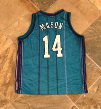 Load image into Gallery viewer, Vintage Charlotte Hornets Anthony Mason Starter Authentic Basketball Jersey, Size 52