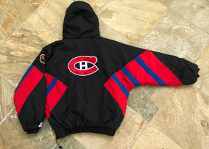 Vintage Montreal Canadiens Starter Parka Hockey Jacket, Size Large