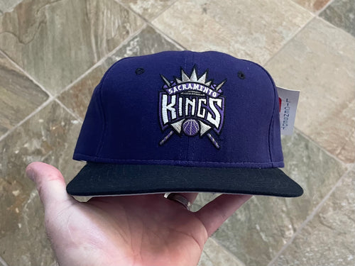 Vintage Sacramento Kings New Era Snapback Basketball Hat