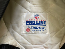 Load image into Gallery viewer, Vintage Oakland Raiders Starter Satin Football Jacket, Size Medium