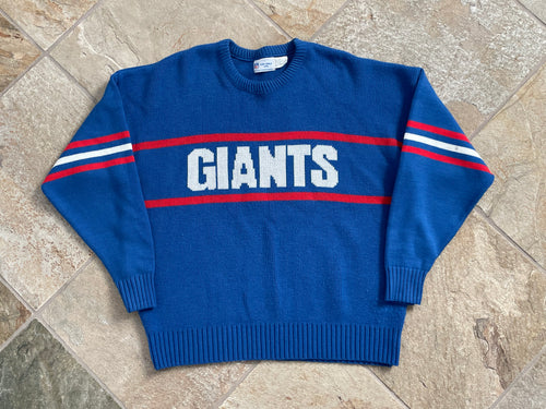 Vintage New York Giants Cliff Engle Sweater Football Sweatshirt, Size XXL