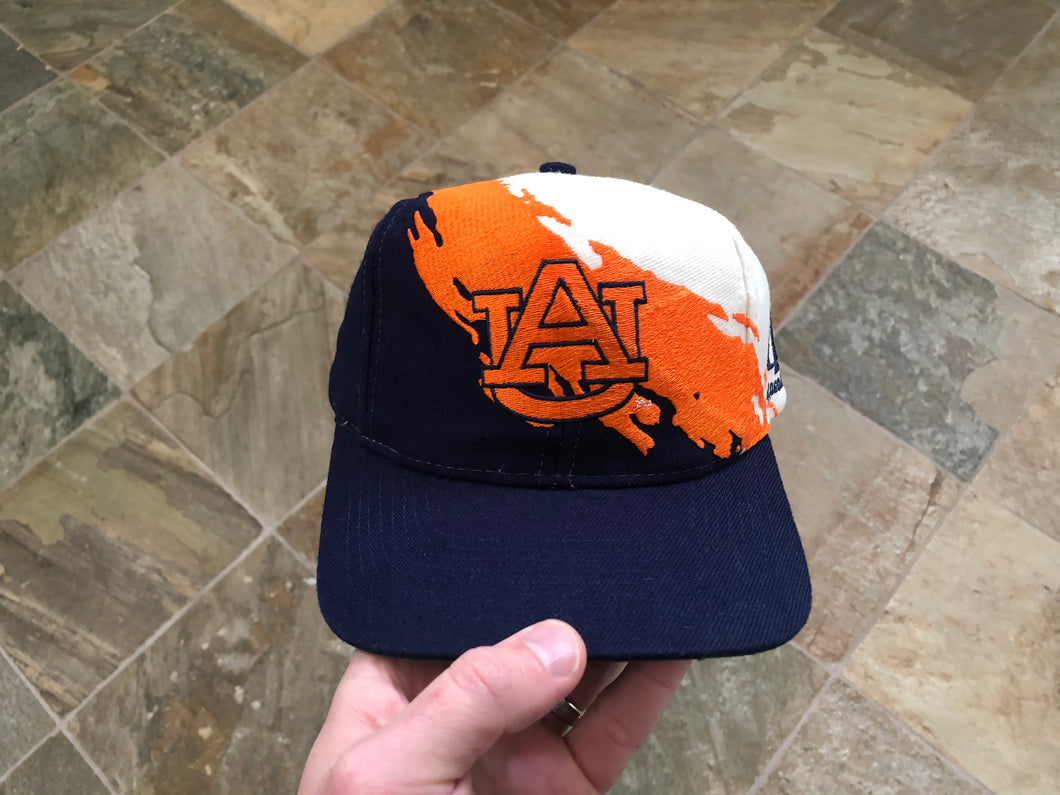 Vintage Auburn Tigers Logo Athletic Splash Snapback College Hat