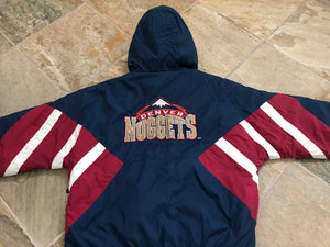 Vintage Denver Nuggets Starter Parka Basketball Jacket, Size Large